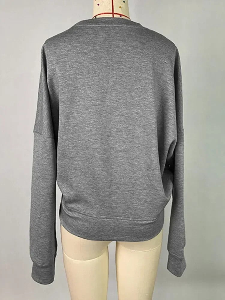 Cinch Belted Sweatshirt