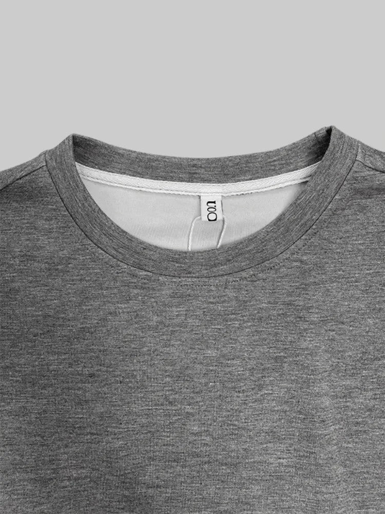 Cinch Belted Sweatshirt