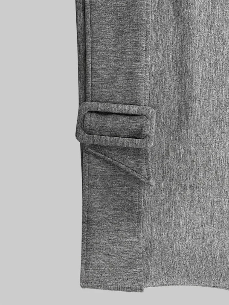 Cinch Belted Sweatshirt