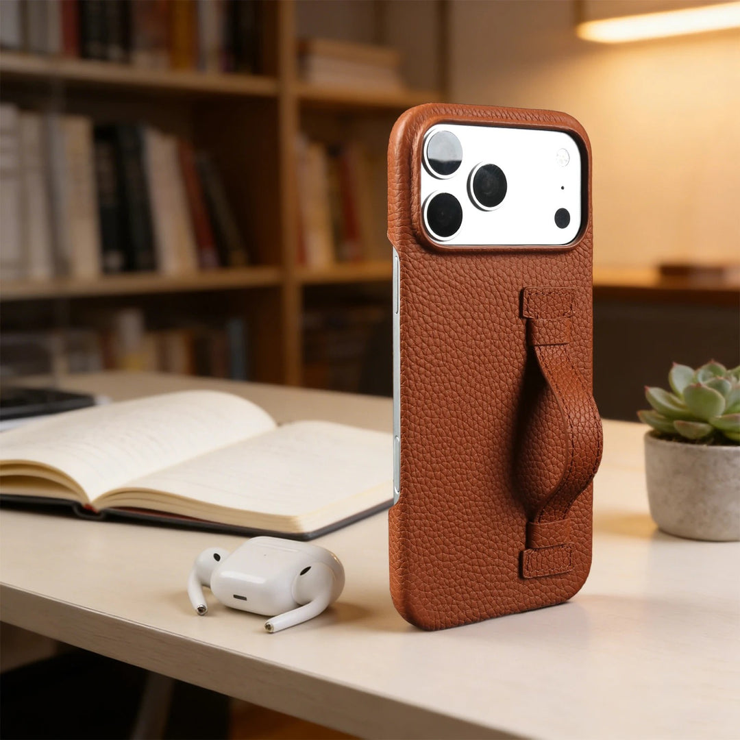 Palmgrip Leather iPhone Case