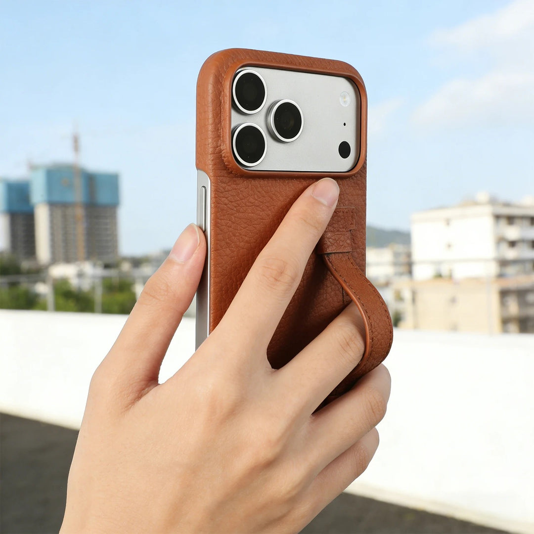 Palmgrip Leather iPhone Case