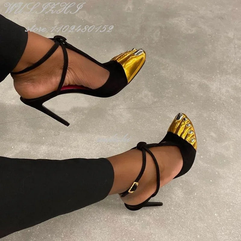 Midas Toe Stiletto Sandals