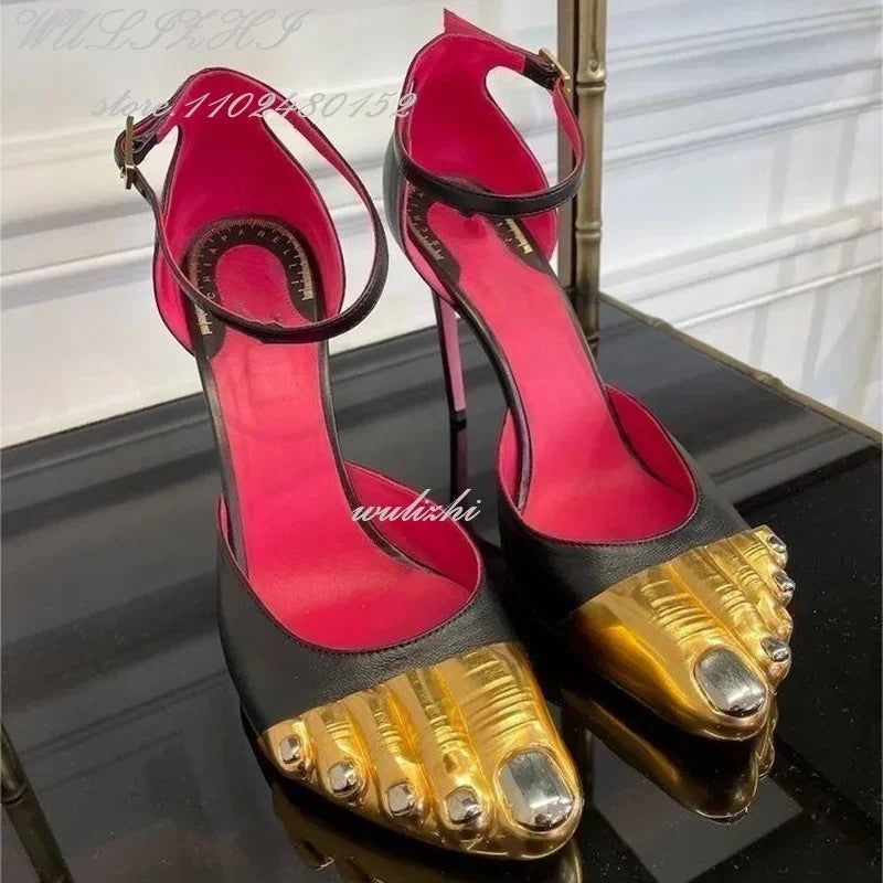 Midas Toe Stiletto Sandals