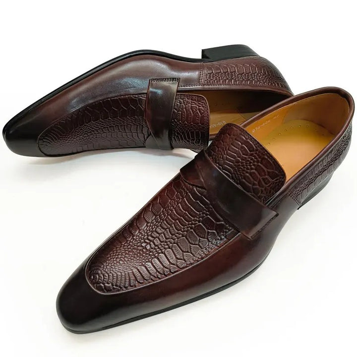 Caiman Strap Loafers