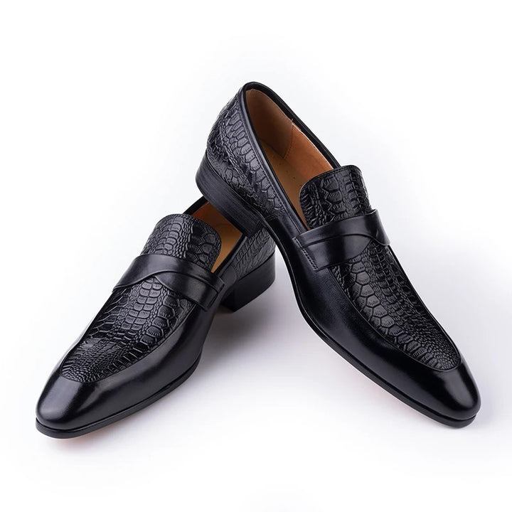 Caiman Strap Loafers
