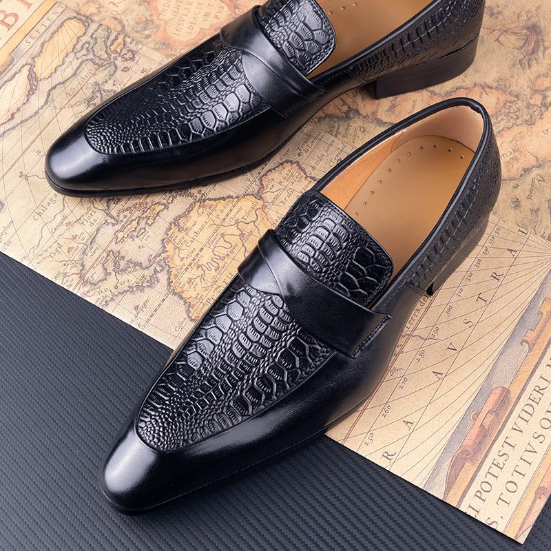 Caiman Strap Loafers