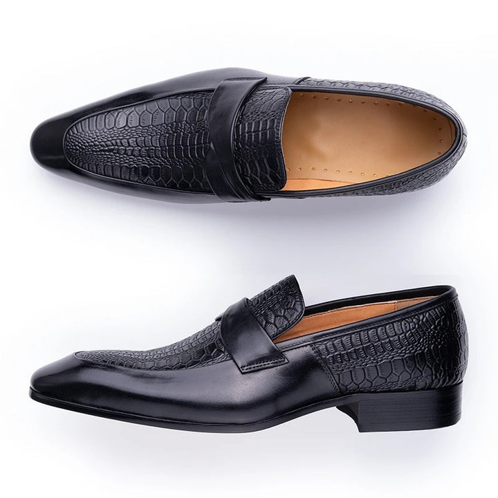 Caiman Strap Loafers