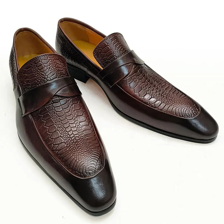 Caiman Strap Loafers