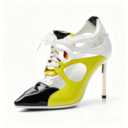 Arletta Cutout Stiletto Pumps