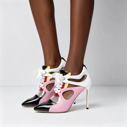 Arletta Cutout Stiletto Pumps