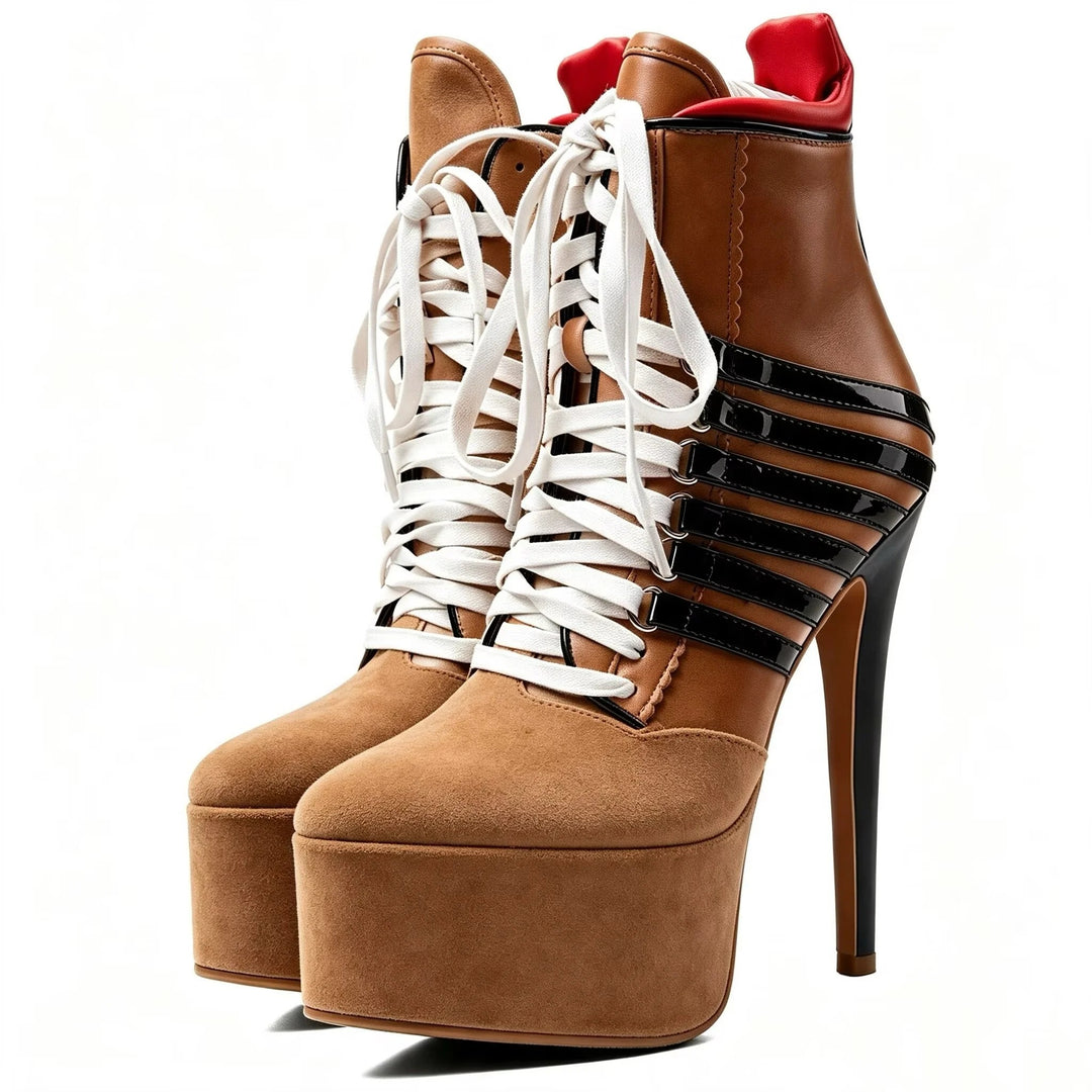 Colosseum Strap Platform Boots