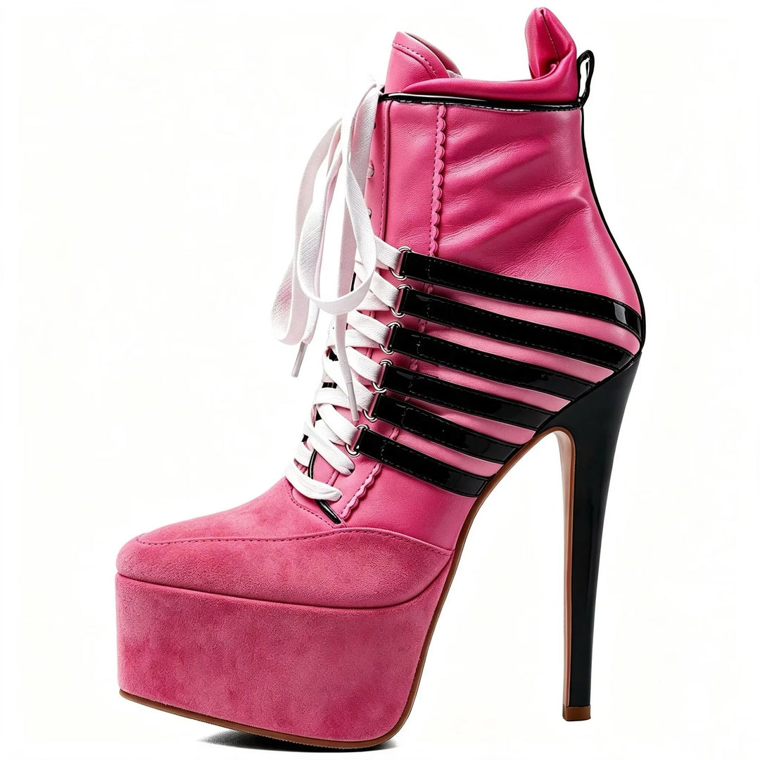 Colosseum Strap Platform Boots