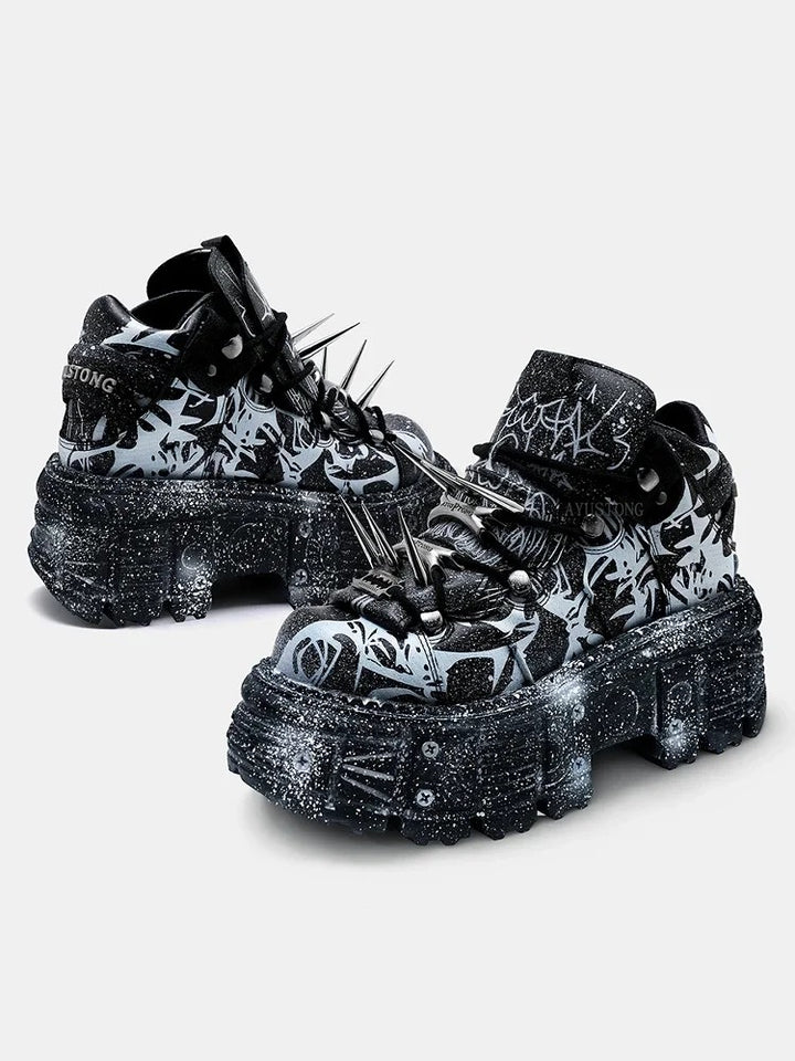 Riot Spike Platform Sneakers