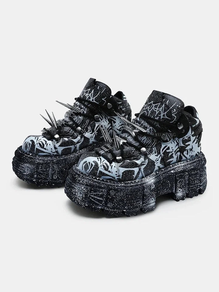 Riot Spike Platform Sneakers