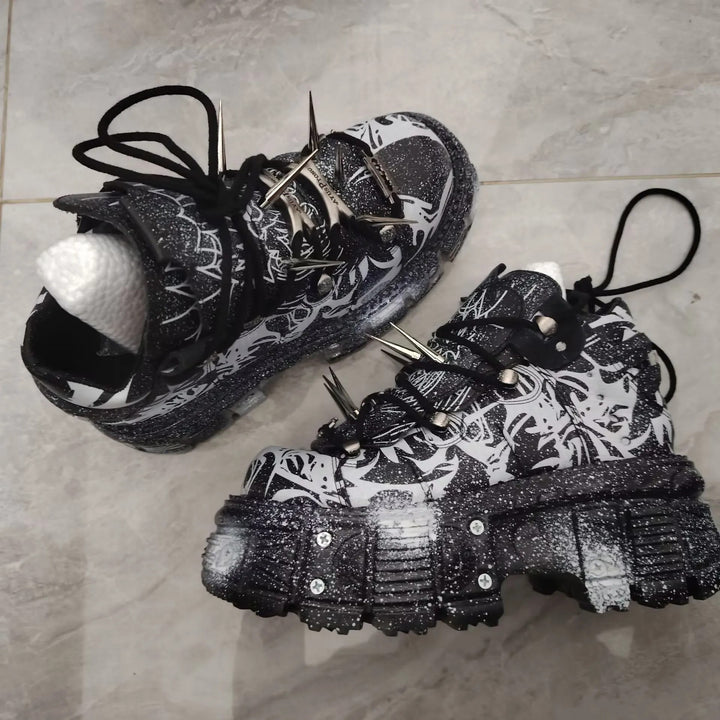 Riot Spike Platform Sneakers