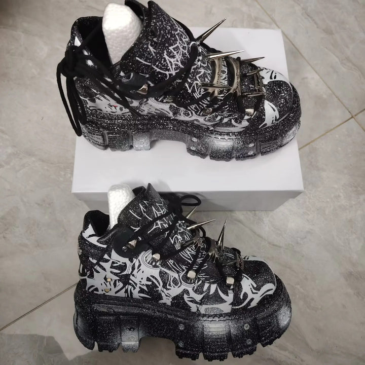 Riot Spike Platform Sneakers