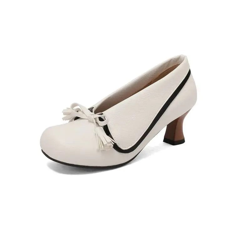 Mireille Bow Tassel Pumps