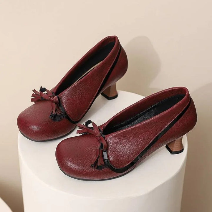 Mireille Bow Tassel Pumps