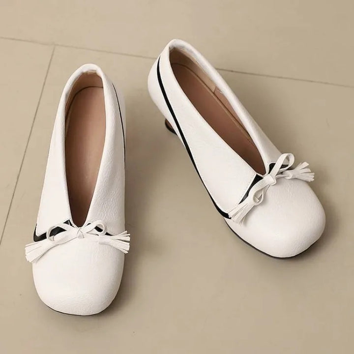 Mireille Bow Tassel Pumps