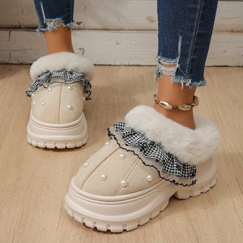 Cottage Fur Clogs