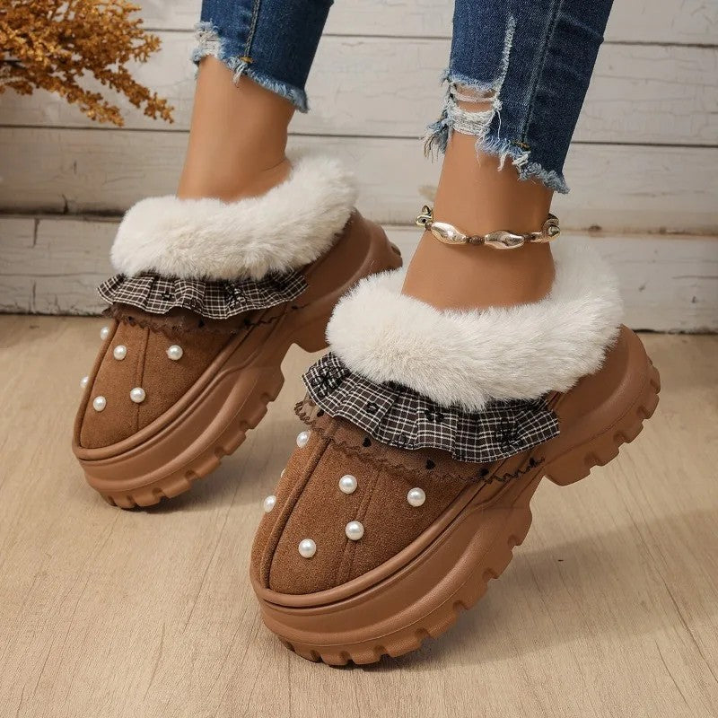 Cottage Fur Clogs