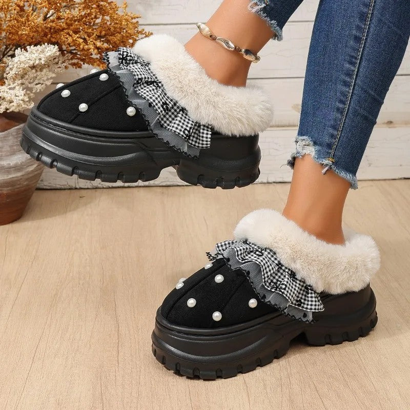 Cottage Fur Clogs