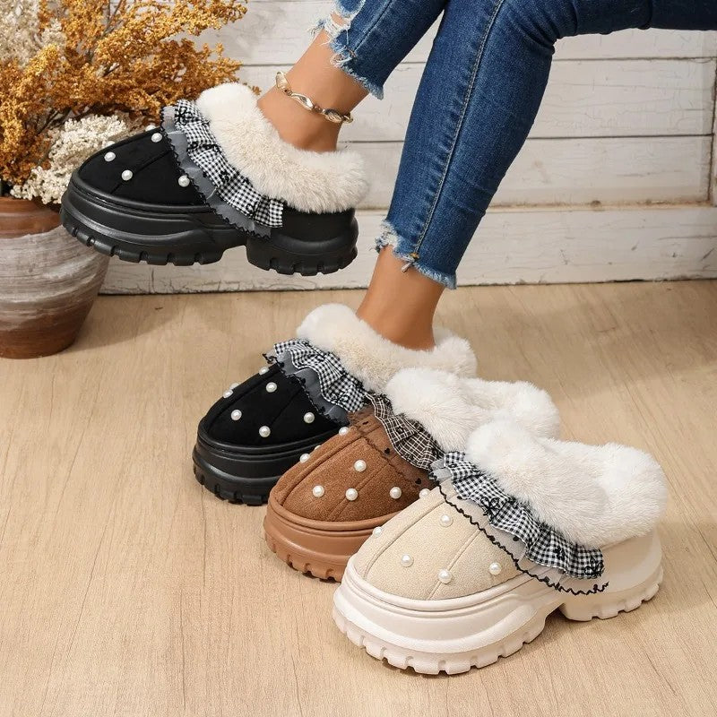 Cottage Fur Clogs