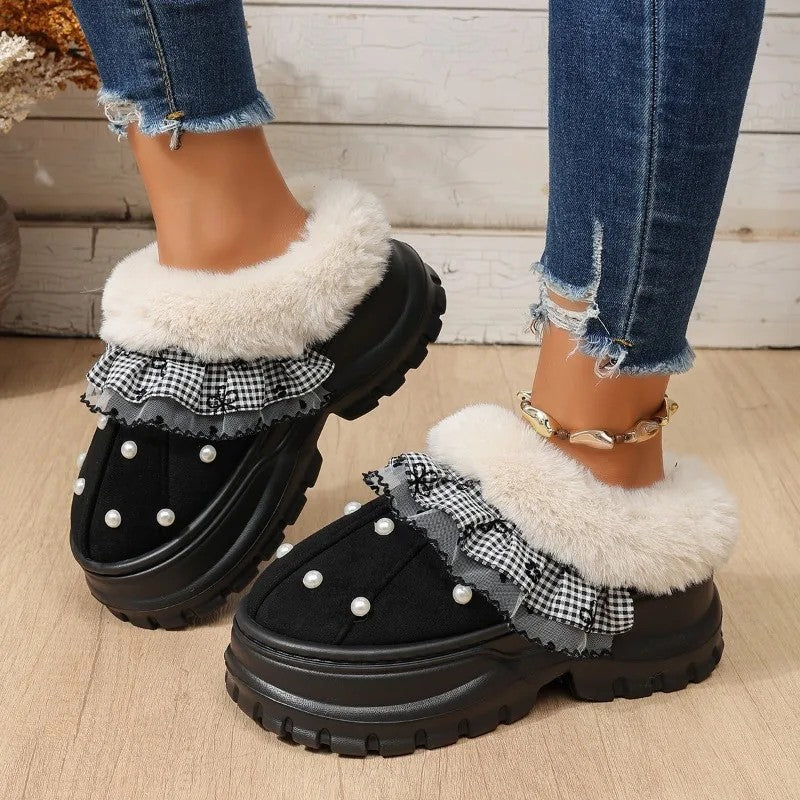 Cottage Fur Clogs