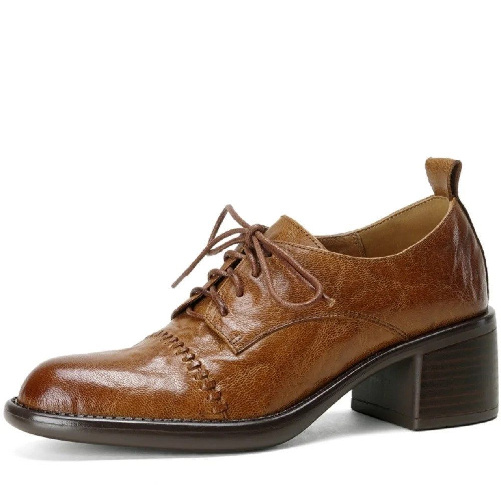 Allegra Lace-Up Heels
