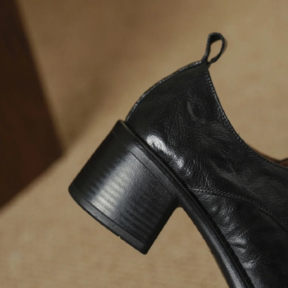 Allegra Lace-Up Heels