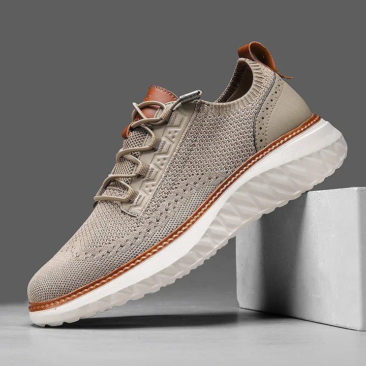 Brogueknit Wingtip Sneakers