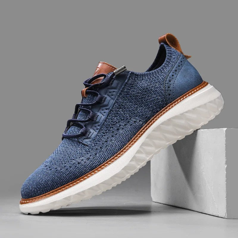 Brogueknit Wingtip Sneakers
