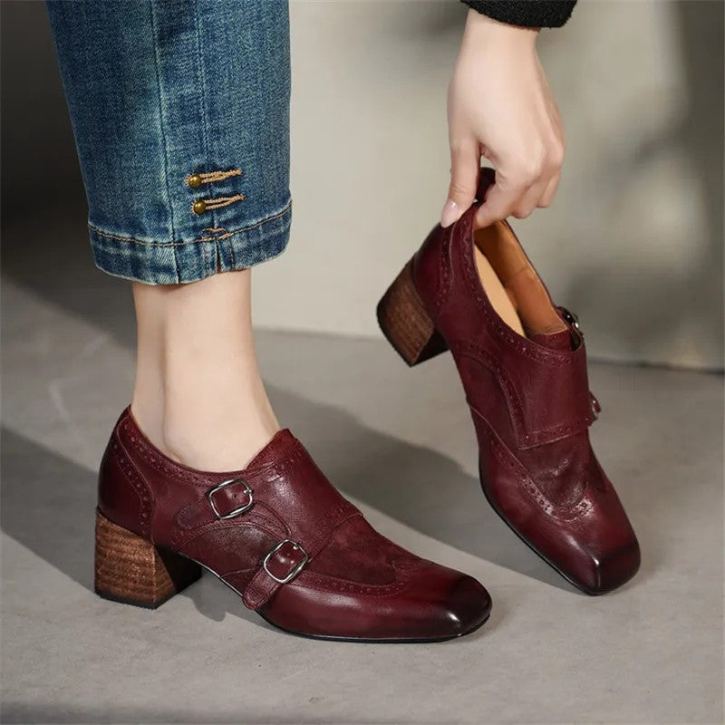 Abbess Double-Monk Loafers