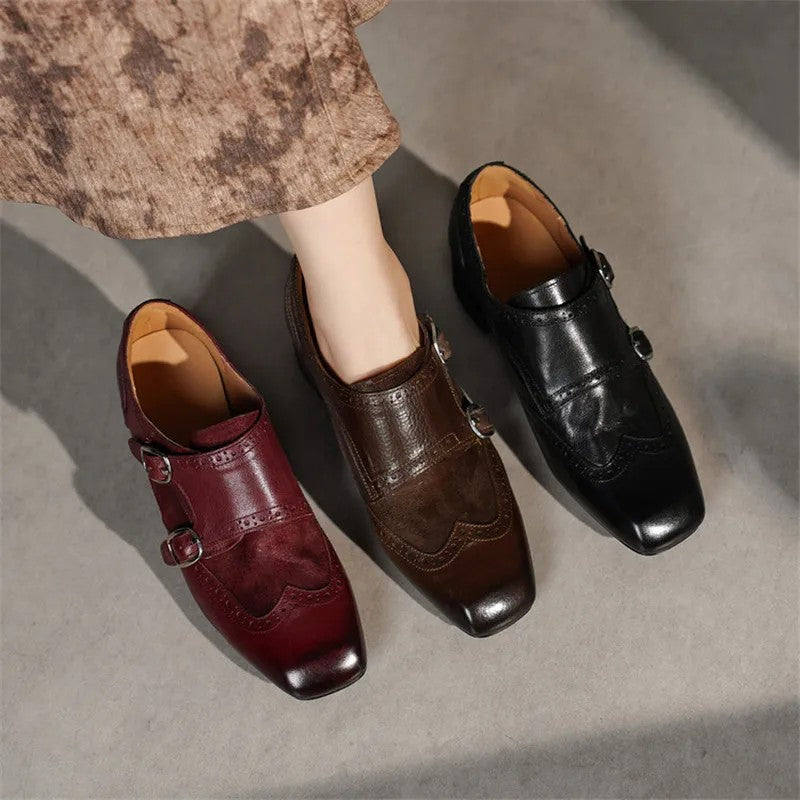 Abbess Double-Monk Loafers