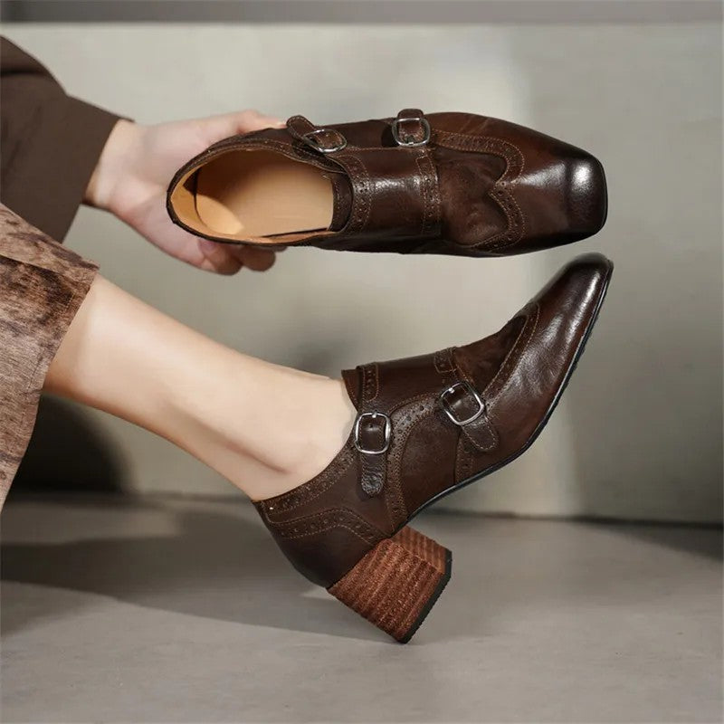 Abbess Double-Monk Loafers