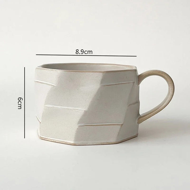 Kilnwork Faceted Ceramic Mug