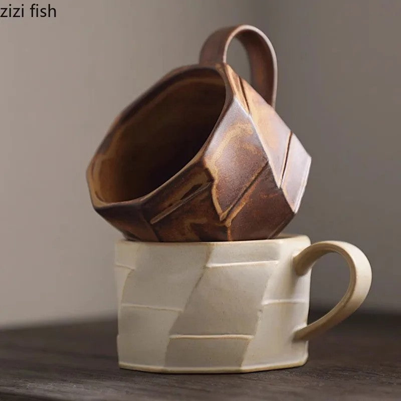 Kilnwork Faceted Ceramic Mug