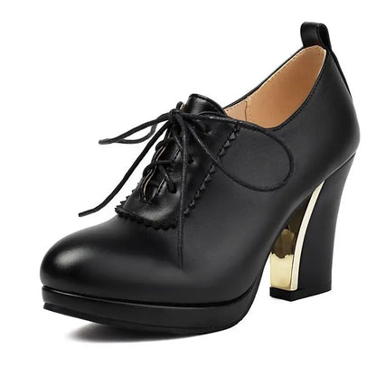 Beatrice Lace-Up Booties