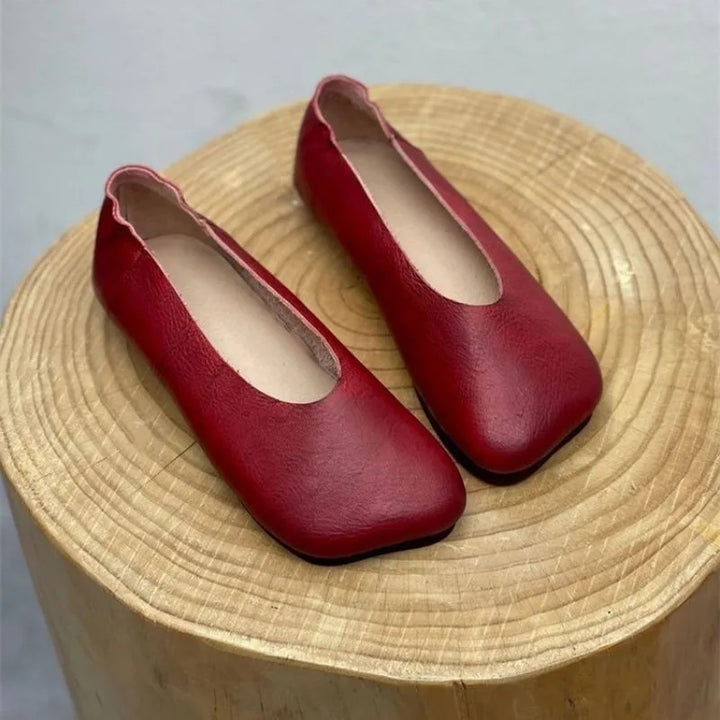 Mireya Square-Toe Flats