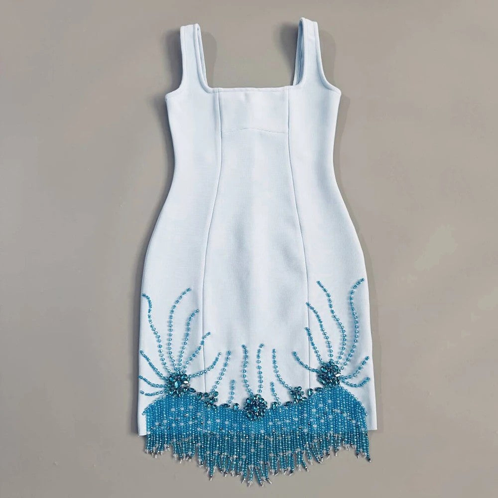 Gala Fringe Mini Dress