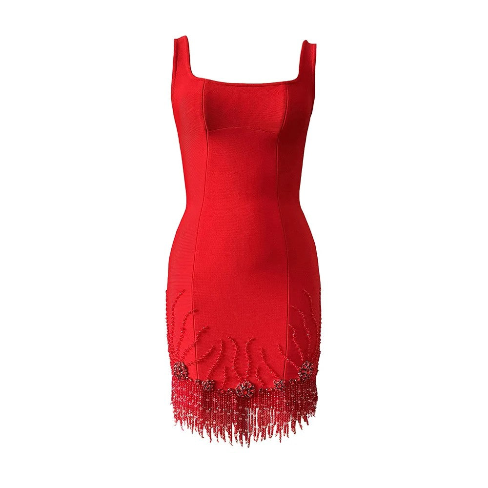 Gala Fringe Mini Dress