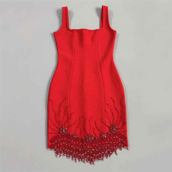 Gala Fringe Mini Dress