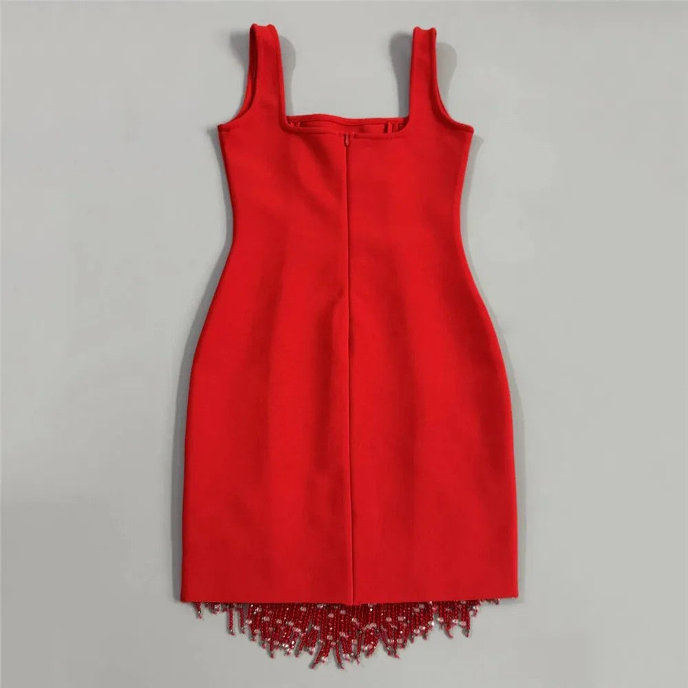 Gala Fringe Mini Dress