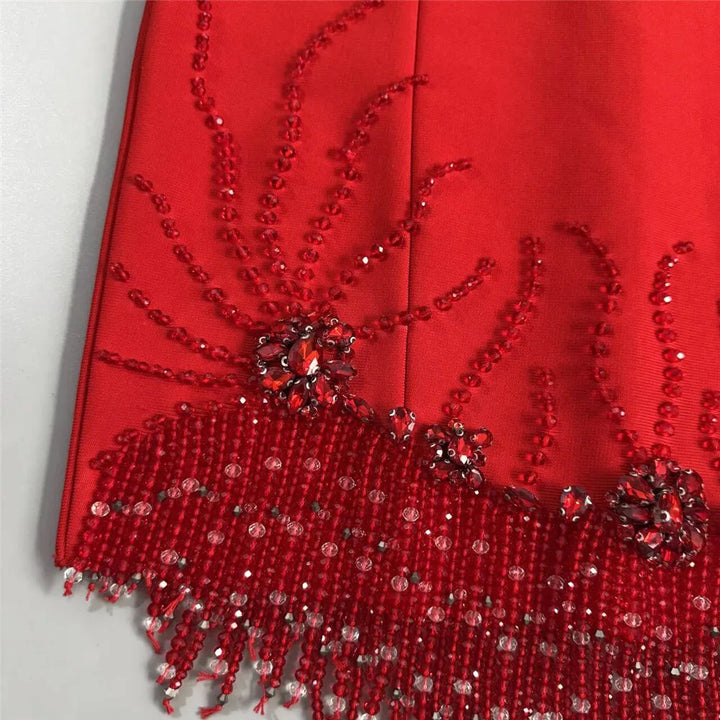 Gala Fringe Mini Dress