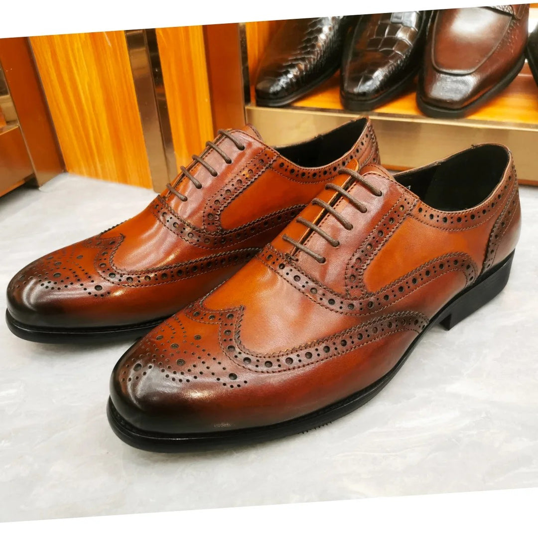 Regent Wingtip Brogue Oxfords