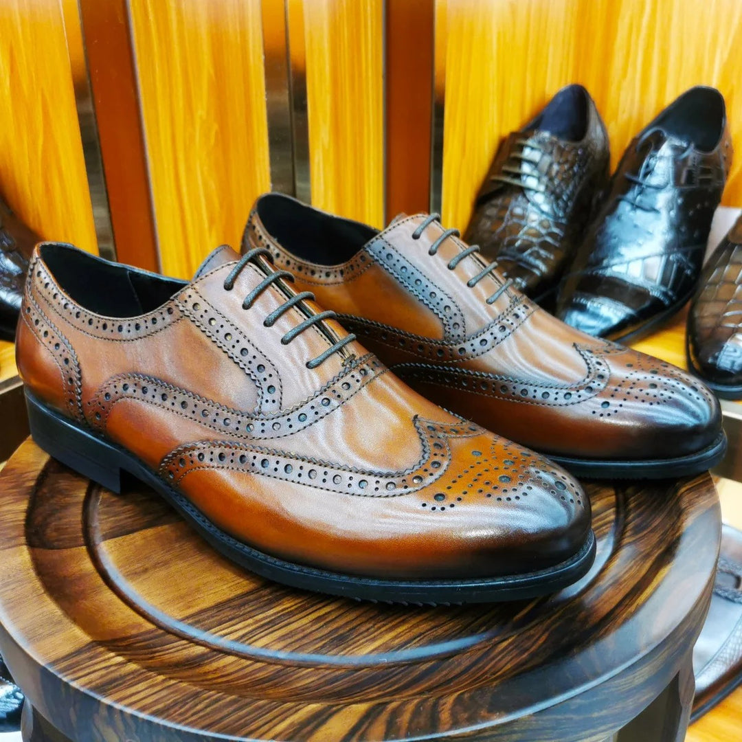 Regent Wingtip Brogue Oxfords
