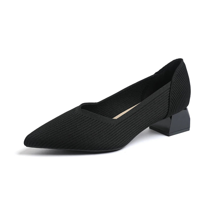 Rialto Ribbed Knit Pumps