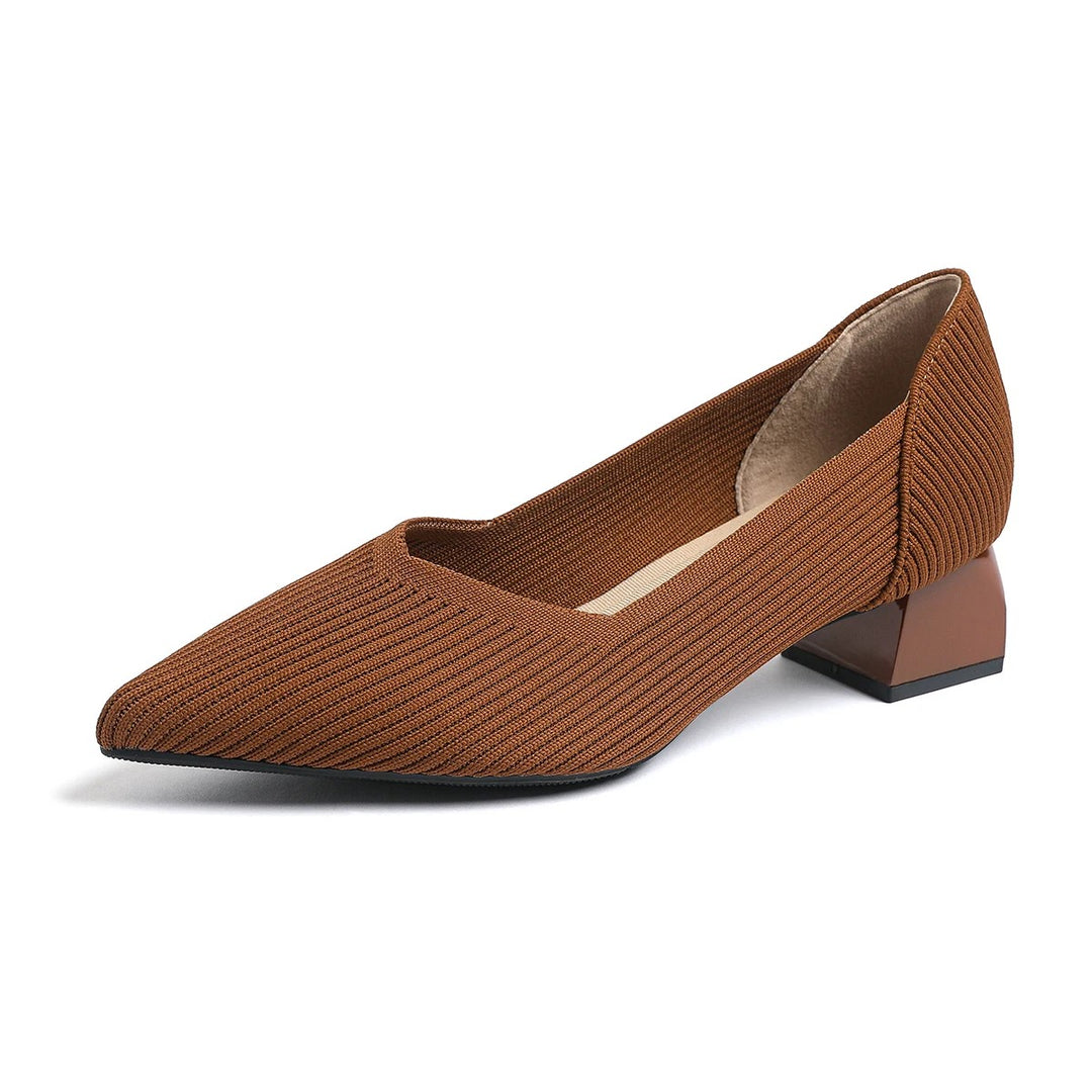 Rialto Ribbed Knit Pumps