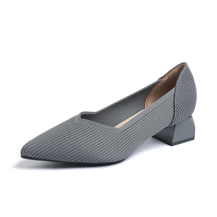 Rialto Ribbed Knit Pumps