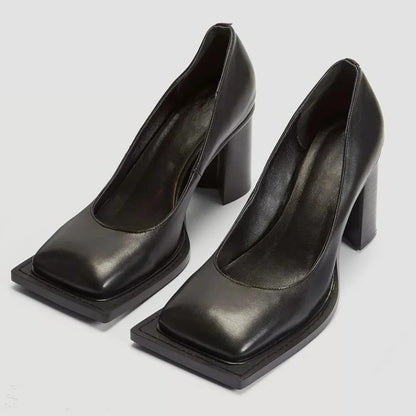 Signora Square-Toe Pumps